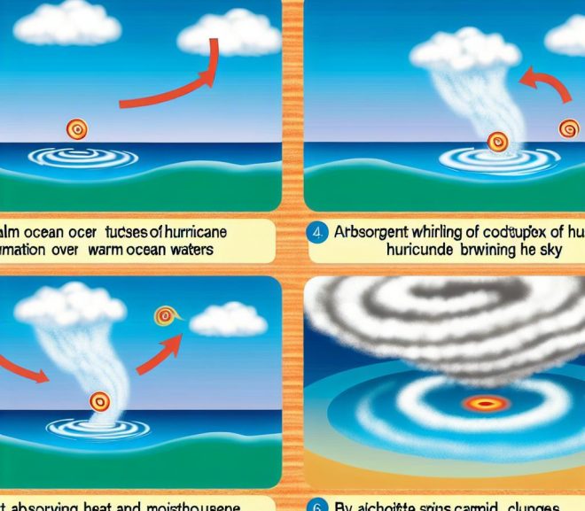 How Hurricanes Develop Over Warm Ocean Waters