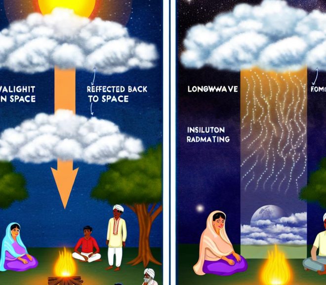 The Role of Clouds in Temperature Regulation
