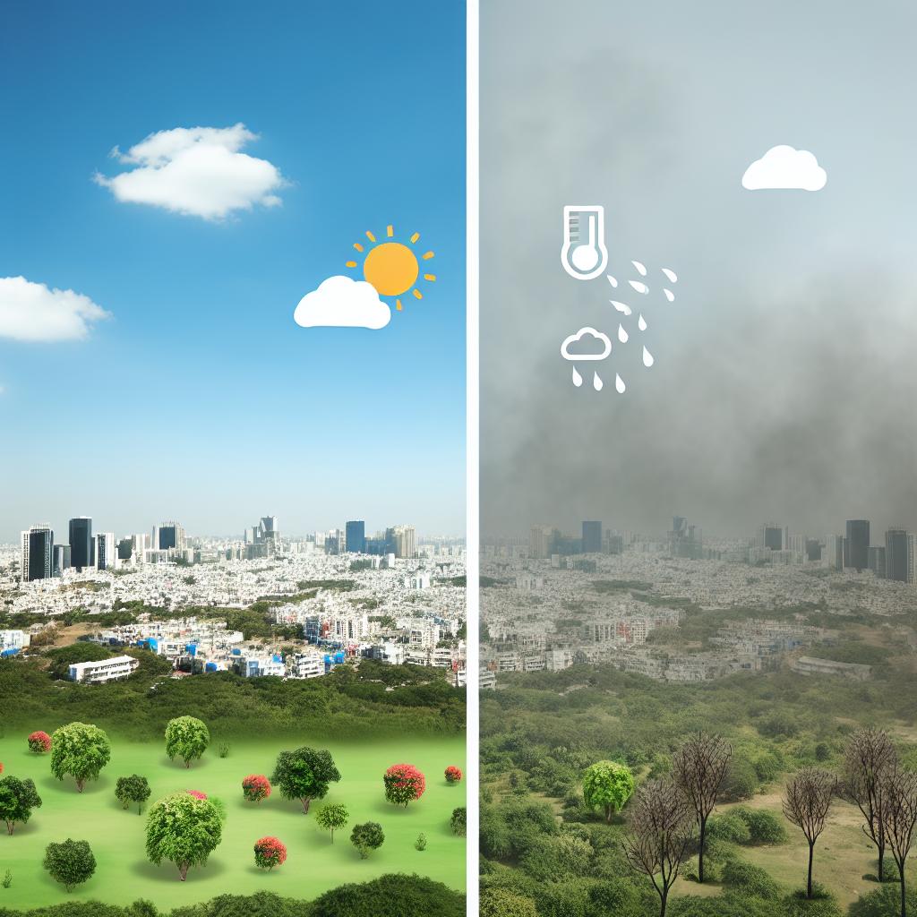 The Effect of Pollution on Local Weather Patterns